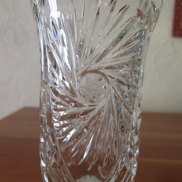 Yugoslavian Crystal Clear 24% Lead Crystal Pitcher - Picture 3 of 9